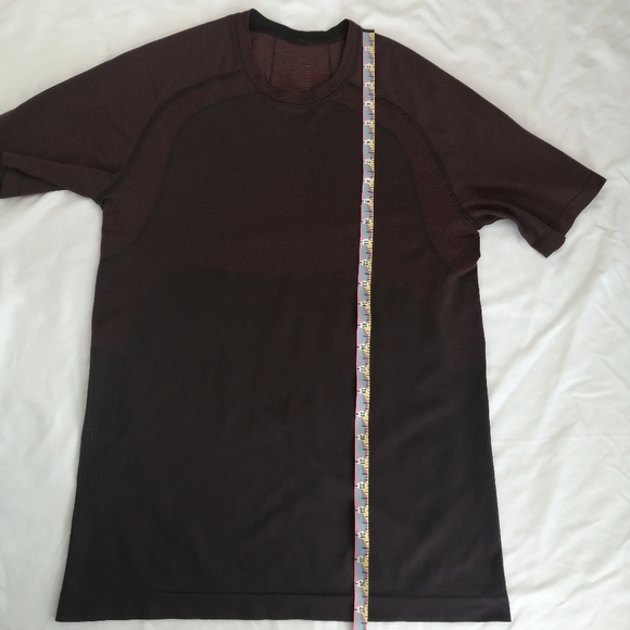 Lululemon Men's Metal Vent Tech Short Sleeve 2.0 in Magma Sequoia Ombre Small - Picture 15 of 16